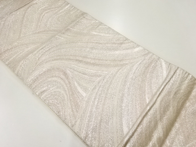 JAPANESE KIMONO / VINTAGE FUKURO OBI / WOVEN STREAM